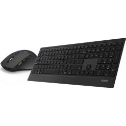 RAPOO 9500M Multi-Mode Trådløst Tastatursæt, Sort 16 RAPOO 9500M Multi-Mode Trådløst Tastatursæt, Sort -Computer Og Tablet Tilbehør rapoo 9500m multimode tradlost tastatursat sort 4