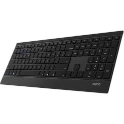 RAPOO 9500M Multi-Mode Trådløst Tastatursæt, Sort 19 RAPOO 9500M Multi-Mode Trådløst Tastatursæt, Sort -Computer Og Tablet Tilbehør rapoo 9500m multimode tradlost tastatursat sort 7