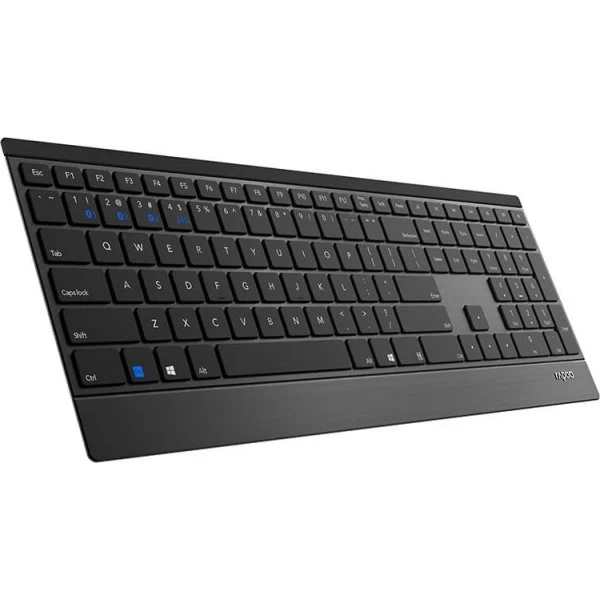 RAPOO 9500M Multi-Mode Trådløst Tastatursæt, Sort 10 RAPOO 9500M Multi-Mode Trådløst Tastatursæt, Sort - Billede 8