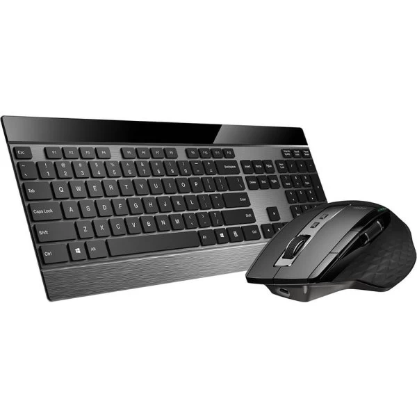 RAPOO 9900M Multi-Mode Trådløst Tastatursæt, Sort 4 RAPOO 9900M Multi-Mode Trådløst Tastatursæt, Sort - Billede 2