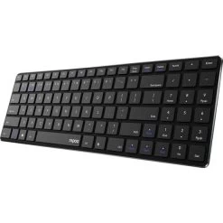 RAPOO E9100M Multi-Mode Trådløst Keyboard, Sort 11 RAPOO E9100M Multi-Mode Trådløst Keyboard, Sort -Computer Og Tablet Tilbehør rapoo e9100m multimode tradlost keyboard sort 4