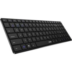 RAPOO E9100M Multi-Mode Trådløst Keyboard, Sort 12 RAPOO E9100M Multi-Mode Trådløst Keyboard, Sort -Computer Og Tablet Tilbehør rapoo e9100m multimode tradlost keyboard sort 5