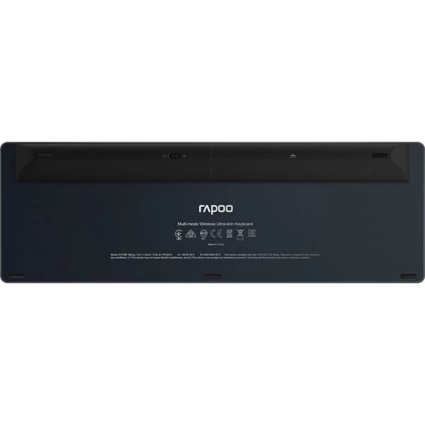 RAPOO E9100M Multi-Mode Trådløst Keyboard, Sort 8 RAPOO E9100M Multi-Mode Trådløst Keyboard, Sort - Billede 6