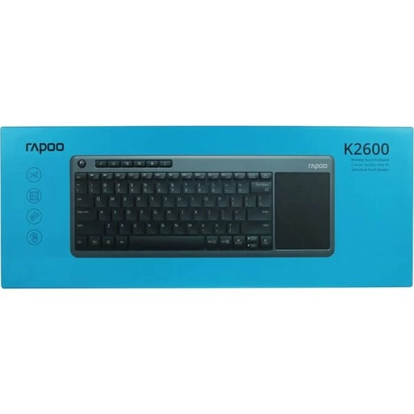 RAPOO K2600 Trådløs Keyboard, Grå 4 RAPOO K2600 Trådløs Keyboard, Grå - Billede 2