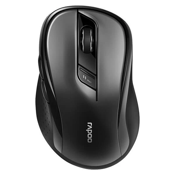 RAPOO M500 Multi-Mode Trådløs Optisk Mus, Sort 3 RAPOO M500 Multi-Mode Trådløs Optisk Mus, Sort