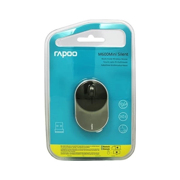RAPOO M600 Mini Multi-Mode Trådløs Optisk Mus 4 RAPOO M600 Mini Multi-Mode Trådløs Optisk Mus - Billede 2