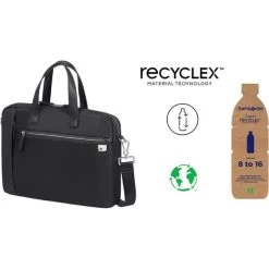 Samsonite Ecowave 15" Slim Computertaske, Sort 13 Samsonite Ecowave 15" Slim Computertaske, Sort -Computer Og Tablet Tilbehør samsonite ecowave 15 slim computertaske sort 2