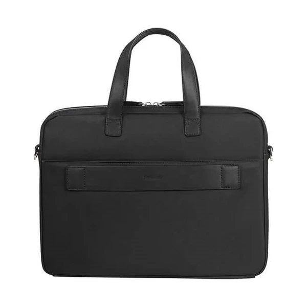 Samsonite Ecowave 15" Slim Computertaske, Sort 5 Samsonite Ecowave 15" Slim Computertaske, Sort - Billede 3