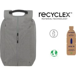 Samsonite Securipak 15,6" Rygsæk, Grå 11 Samsonite Securipak 15,6" Rygsæk, Grå -Computer Og Tablet Tilbehør samsonite securipak 156 rygsak gra 2