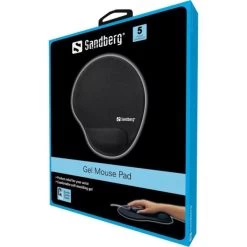 Sandberg Musemåtte Med Gelstøtte, Sort -Computer Og Tablet Tilbehør sandberg musematte med gelstotte sort 8