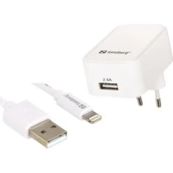 Sandberg Universal USB-oplader Med Lightning-kabel