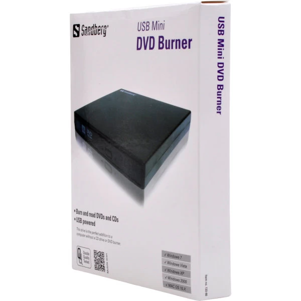 Sandberg USB Mini DVD Burner 4 Sandberg USB Mini DVD Burner - Billede 2