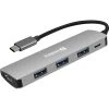 Sandberg USB-C Dock, 100W, HDMI+3xUSB+PD 2 Sandberg USB-C Dock, 100W, HDMI+3xUSB+PD -Computer Og Tablet Tilbehør sandberg usbc dock 100w hdmi3xusbpd