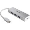 Sandberg USB-C Til 3 X USB 3.0 Converter, Hvid 1 Sandberg USB-C Til 3 X USB 3.0 Converter, Hvid -Computer Og Tablet Tilbehør sandberg usbc til 3 x usb 30 converter hvid
