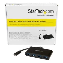StarTech.com 4-port USB Hub, USB-C Til 4 X USB-A 11 StarTech.com 4-port USB Hub, USB-C Til 4 X USB-A -Computer Og Tablet Tilbehør startechcom 4port usb hub usbc til 4 x usba 5