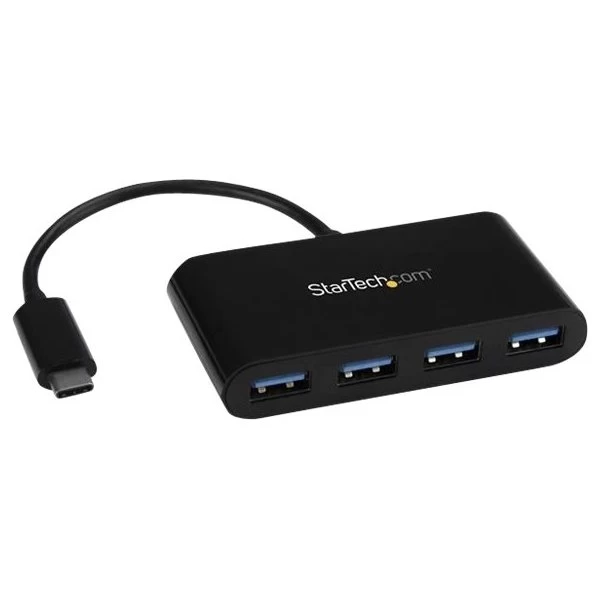 StarTech.com 4-port USB Hub, USB-C Til 4 X USB-A 3 StarTech.com 4-port USB Hub, USB-C Til 4 X USB-A