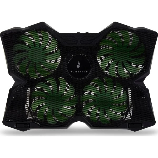 SureFire Bora Gaming Laptop Køler, Grøn 4 SureFire Bora Gaming Laptop Køler, Grøn - Billede 2