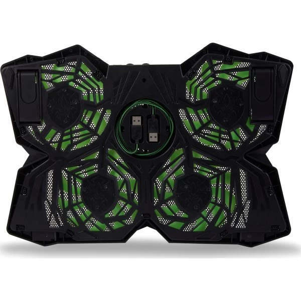 SureFire Bora Gaming Laptop Køler, Grøn 5 SureFire Bora Gaming Laptop Køler, Grøn - Billede 3