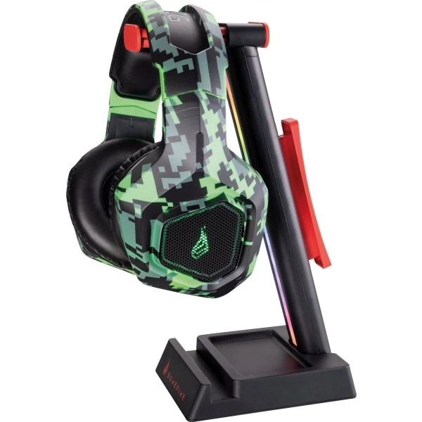 SUREFIRE Vinson N1 Gaming Headsetholder, Sort 4 SUREFIRE Vinson N1 Gaming Headsetholder, Sort - Billede 2