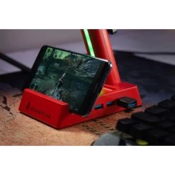 SUREFIRE Vinson N2 Gaming Headsetholder, Rød