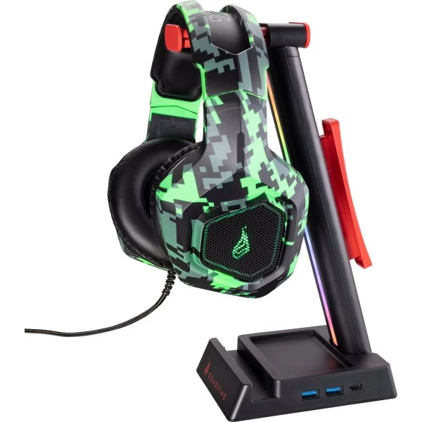 SUREFIRE Vinson N2 Gaming Headsetholder, Sort 5 SUREFIRE Vinson N2 Gaming Headsetholder, Sort - Billede 3