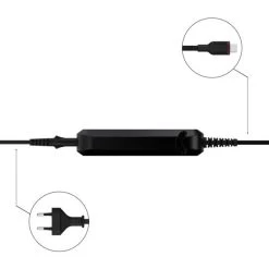 Unisynk USB-C Laptop Strømforsyning, 100W, Sort 11 Unisynk USB-C Laptop Strømforsyning, 100W, Sort -Computer Og Tablet Tilbehør unisynk usbc laptop stromforsyning 100w sort 4