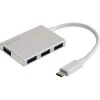 Sandberg USB-C Til 4x USB 3.0 1 Sandberg USB-C Til 4x USB 3.0 -Computer Og Tablet Tilbehør usbc to 4 xusb 30 pocket hub white