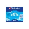 Verbatim AZO CD-R 700MB, Jewelcase, 10 Stk 1 Verbatim AZO CD-R 700MB, Jewelcase, 10 Stk -Computer Og Tablet Tilbehør verbatim azo cdr 700mb jewelcase 10 stk 2