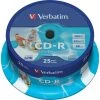Verbatim CD-R 700mb/80min Printable, 25stk 2 Verbatim CD-R 700mb/80min Printable, 25stk -Computer Og Tablet Tilbehør verbatim cdr 700mb80min printable 25stk