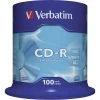 Verbatim CD-R 700mb/80min Spindel, 100stk 2 Verbatim CD-R 700mb/80min Spindel, 100stk -Computer Og Tablet Tilbehør verbatim cdr 700mb80min spindel 100stk