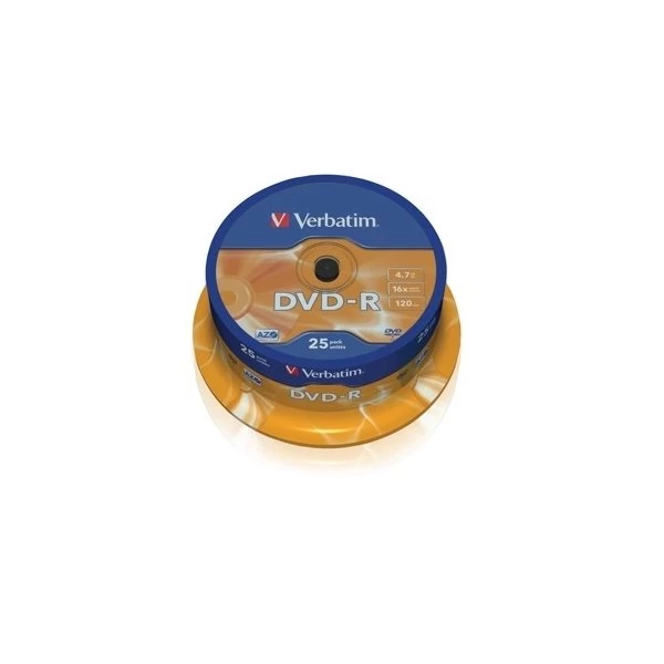 Verbatim DVD-R 16x 4,7GB Spindel, 25 Stk 3 Verbatim DVD-R 16x 4,7GB Spindel, 25 Stk