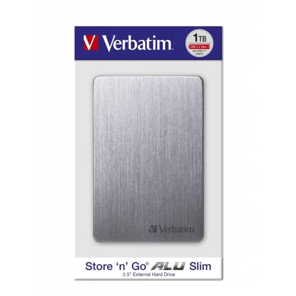 Verbatim Store´n´Go Ekstern Harddisk 1TB Spacegrey 8 Verbatim Store´n´Go Ekstern Harddisk 1TB Spacegrey - Billede 6