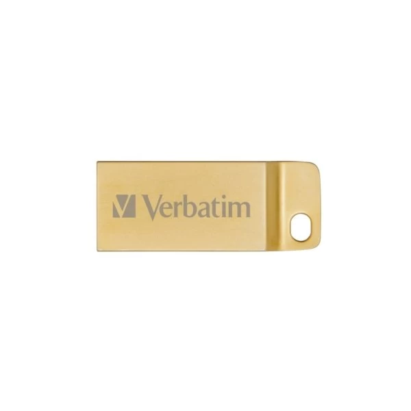 Verbatim USB 3.0 Metal Executive Drev 32GB, Guld 5 Verbatim USB 3.0 Metal Executive Drev 32GB, Guld - Billede 3