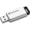 Verbatim USB 3.0 Secure Data Pro 16GB, Sølv -Computer Og Tablet Tilbehør verbatim usb 30 secure data pro 16gb solv