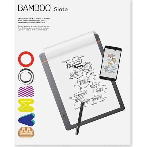 Wacom Bamboo Slate Digital Skriveblok, Stor 4 Wacom Bamboo Slate Digital Skriveblok, Stor - Billede 2